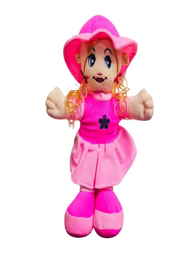 KARBD دمية كاربد المصنوعة من قماش ناعم للغاية، دمية فتاة محشوة لطيفة قابلة للغسل، لعبة قطيفة ناعمة ومريحة للأطفال الصغار والرضع والفتيات - Image 2